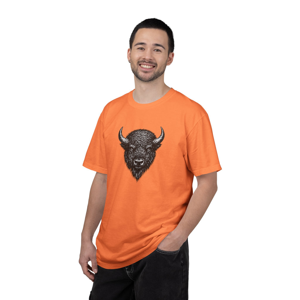 Vintage Bison Tee - Rugged Wildlife