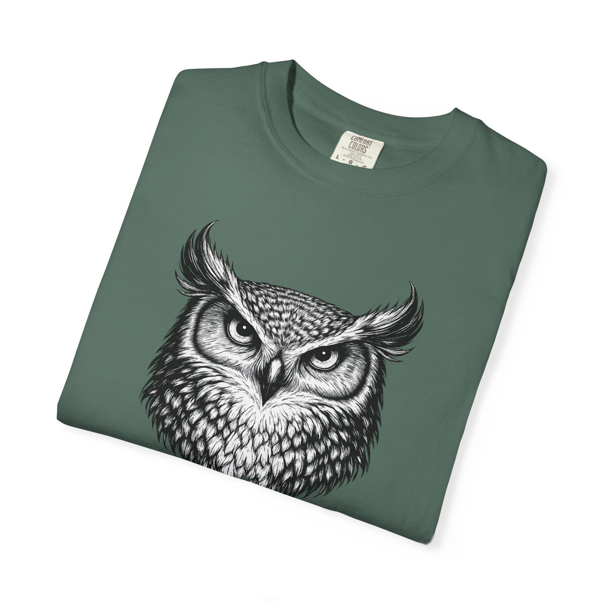 Vintage Owl Tee - Rugged Wildlife