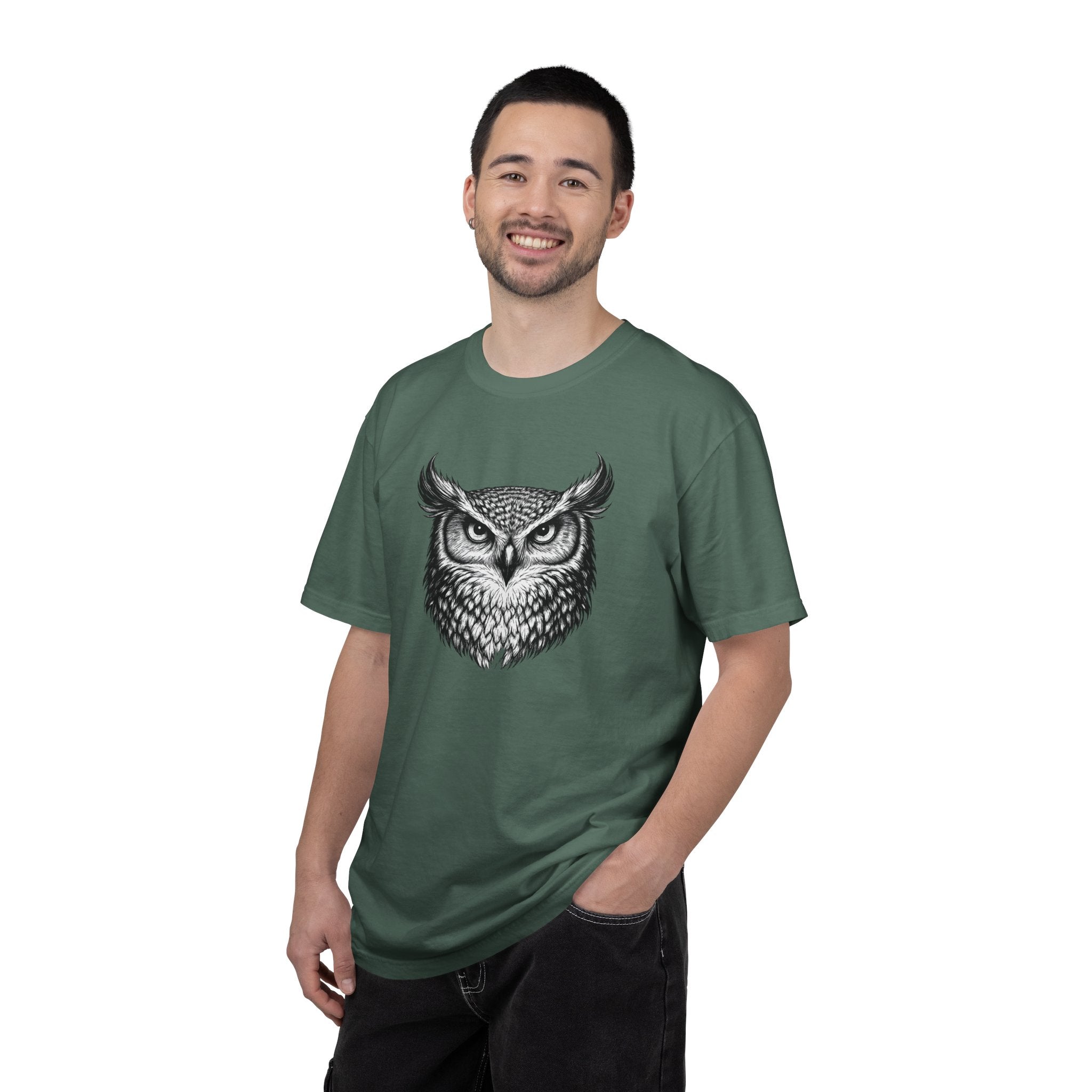 Vintage Owl Tee - Rugged Wildlife