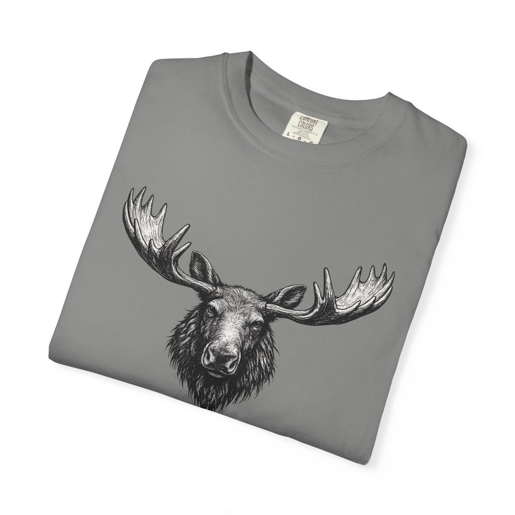 Vintage Moose Tee - Rugged Wildlife
