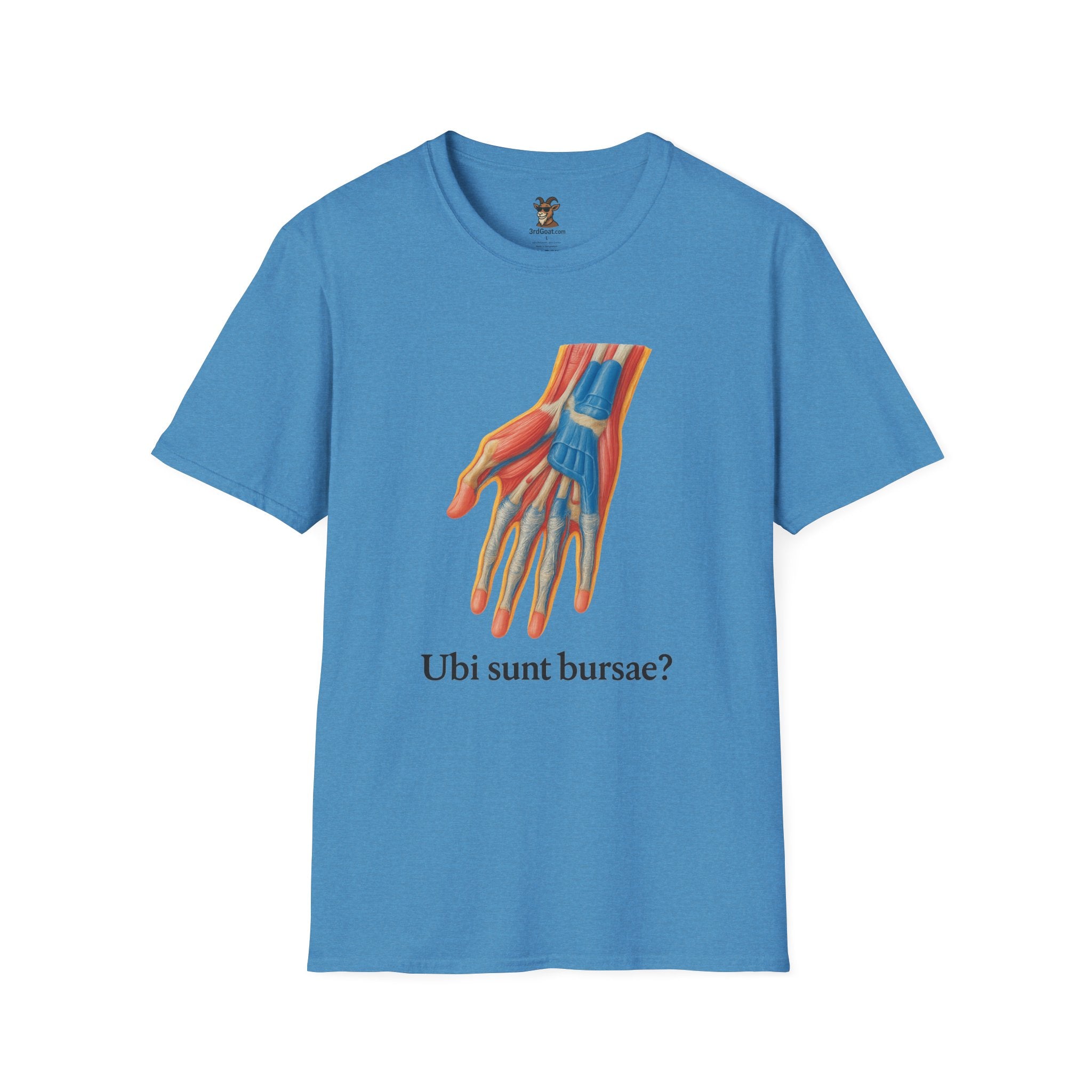 "Where are the bursae?" Soft T-Shirt