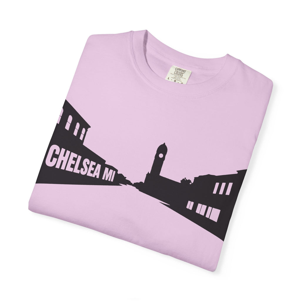 Main Street Chelsea, MI Skyline — Hometown Vibes