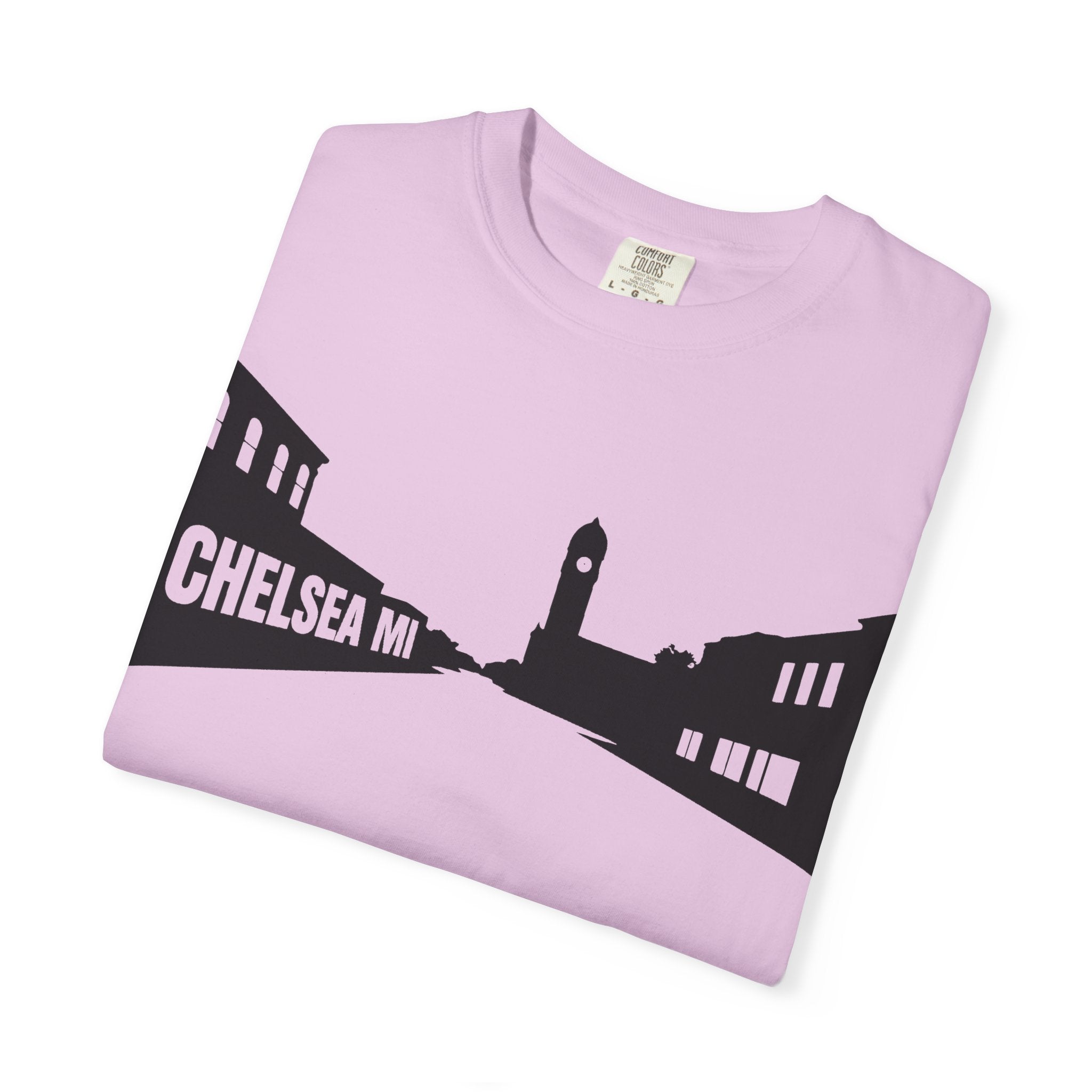 Main Street Chelsea, MI Skyline — Hometown Vibes