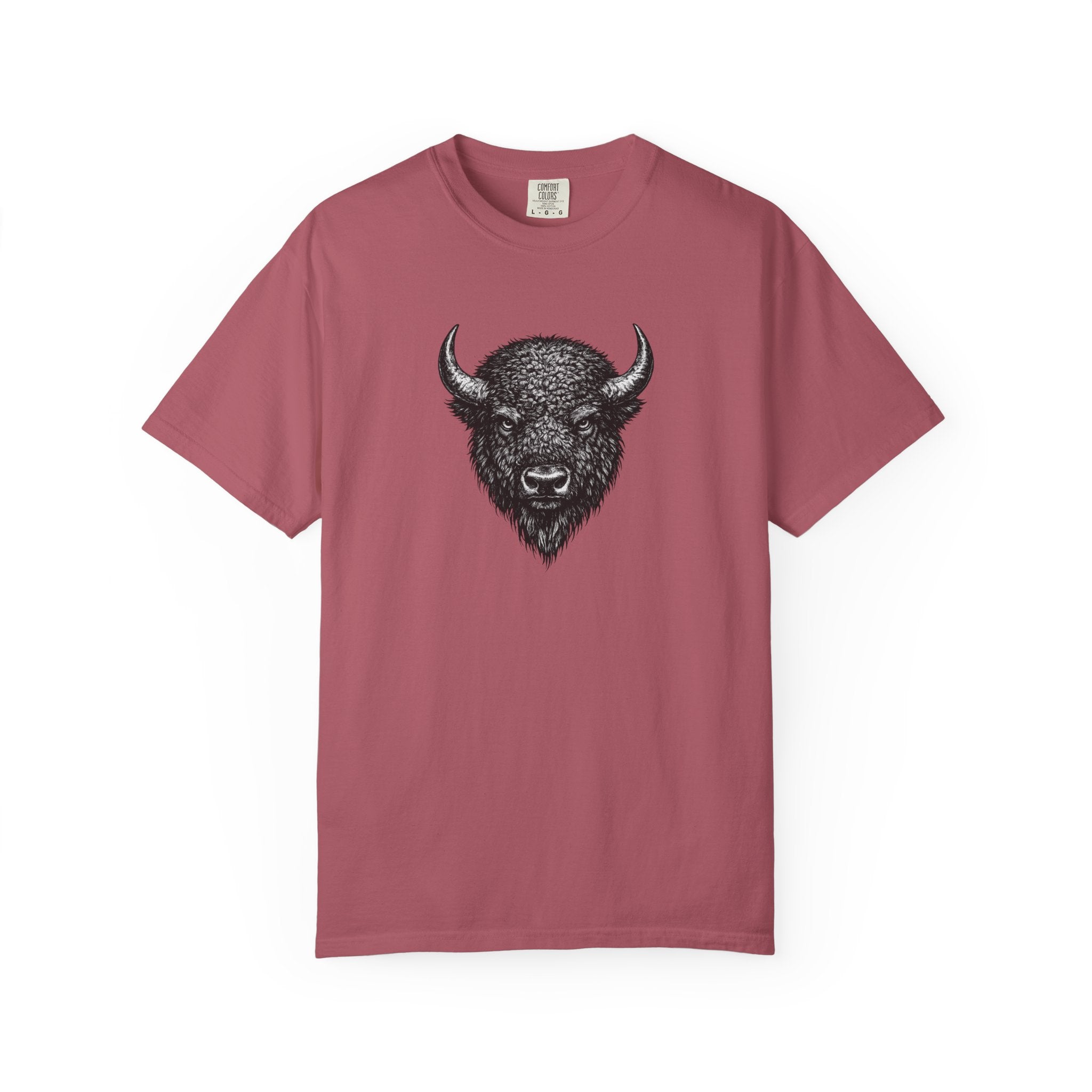 Vintage Bison Tee - Rugged Wildlife