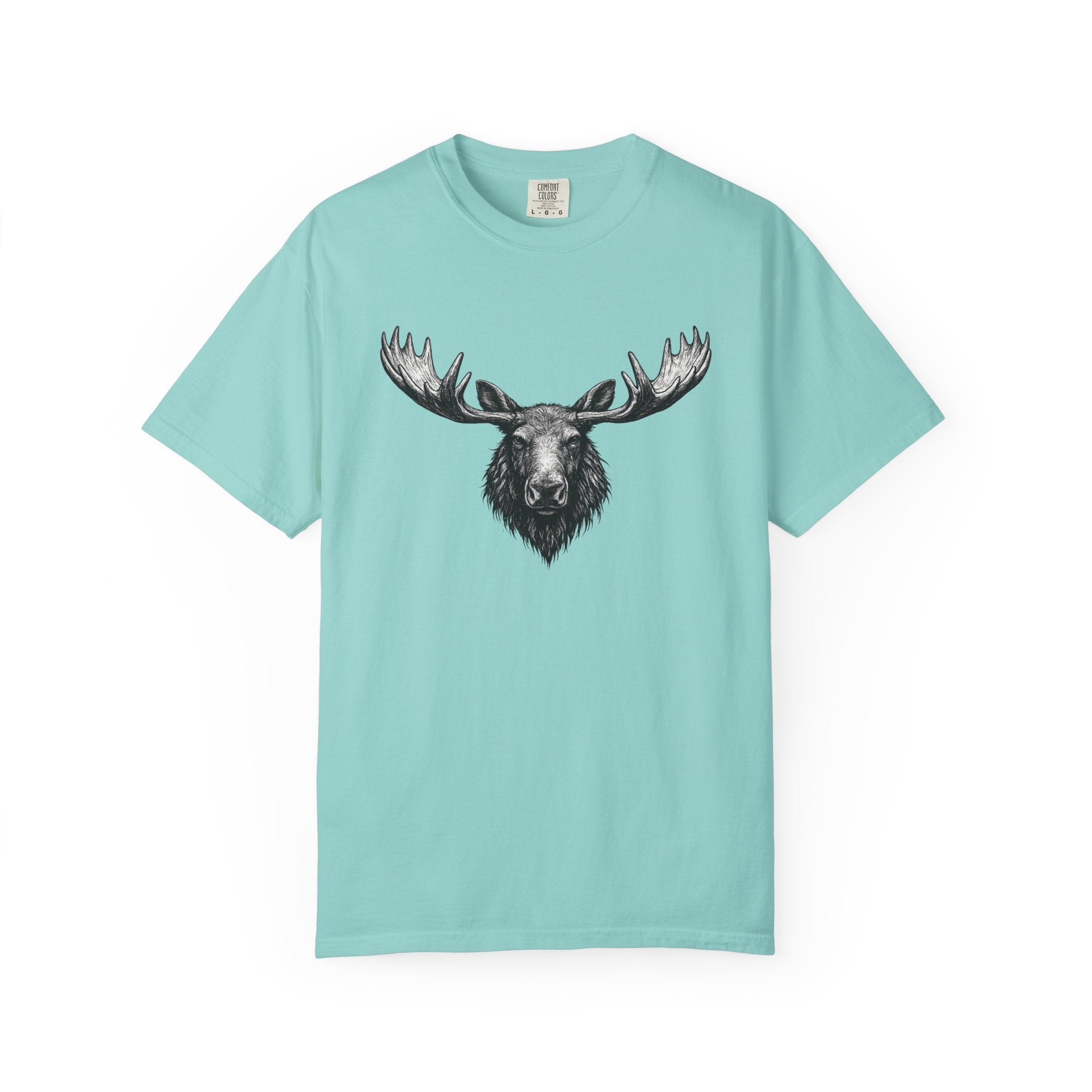 Vintage Moose Tee - Rugged Wildlife