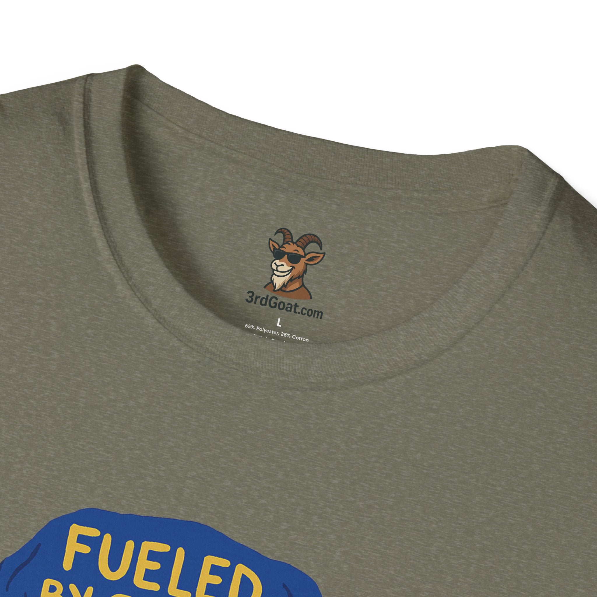 Fueled by Coffee and Small Town Politics Softstyle T-Shirt - Personalizable