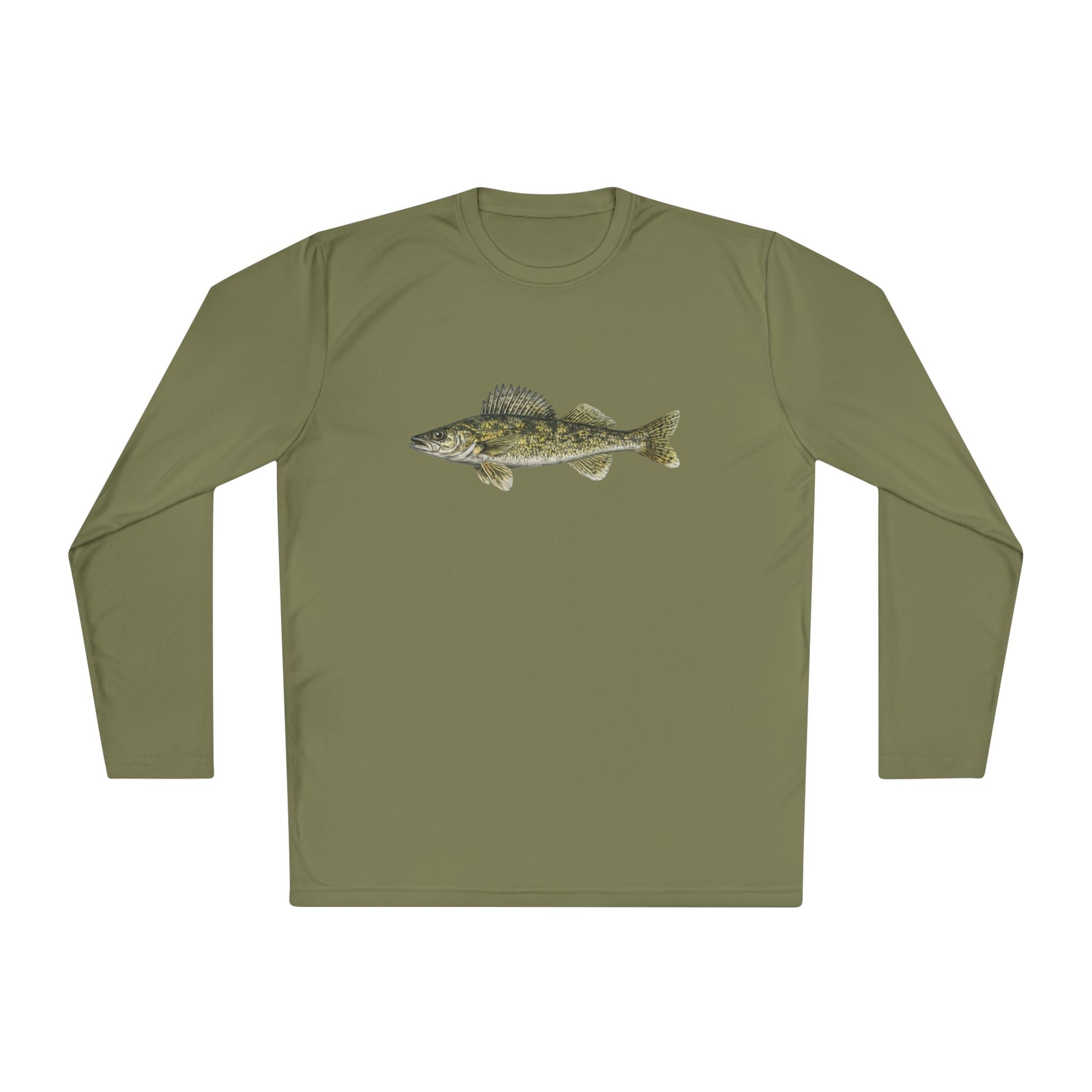 Walleye Long Sleeve Tee — Great Lakes Field Series