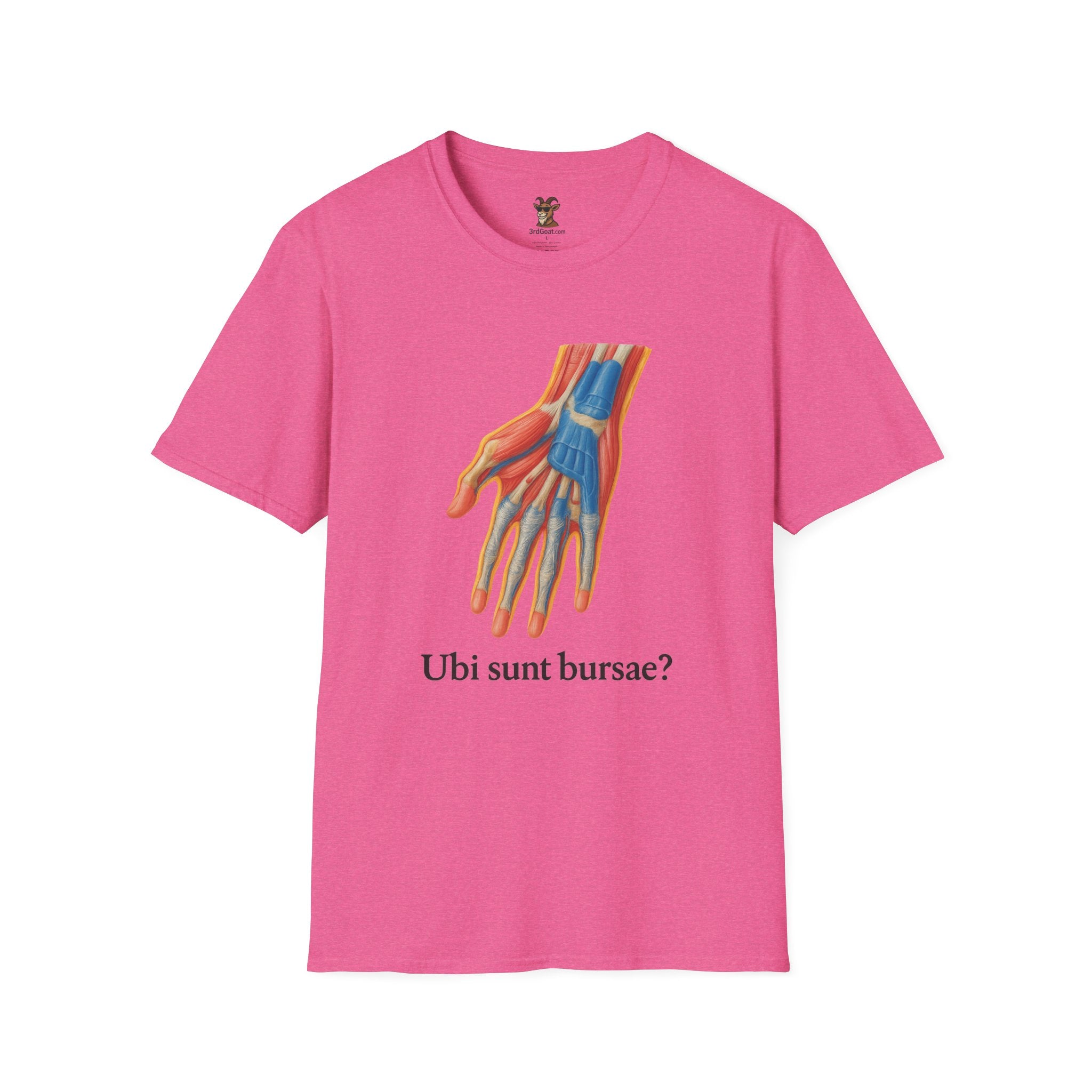 "Where are the bursae?" Soft T-Shirt