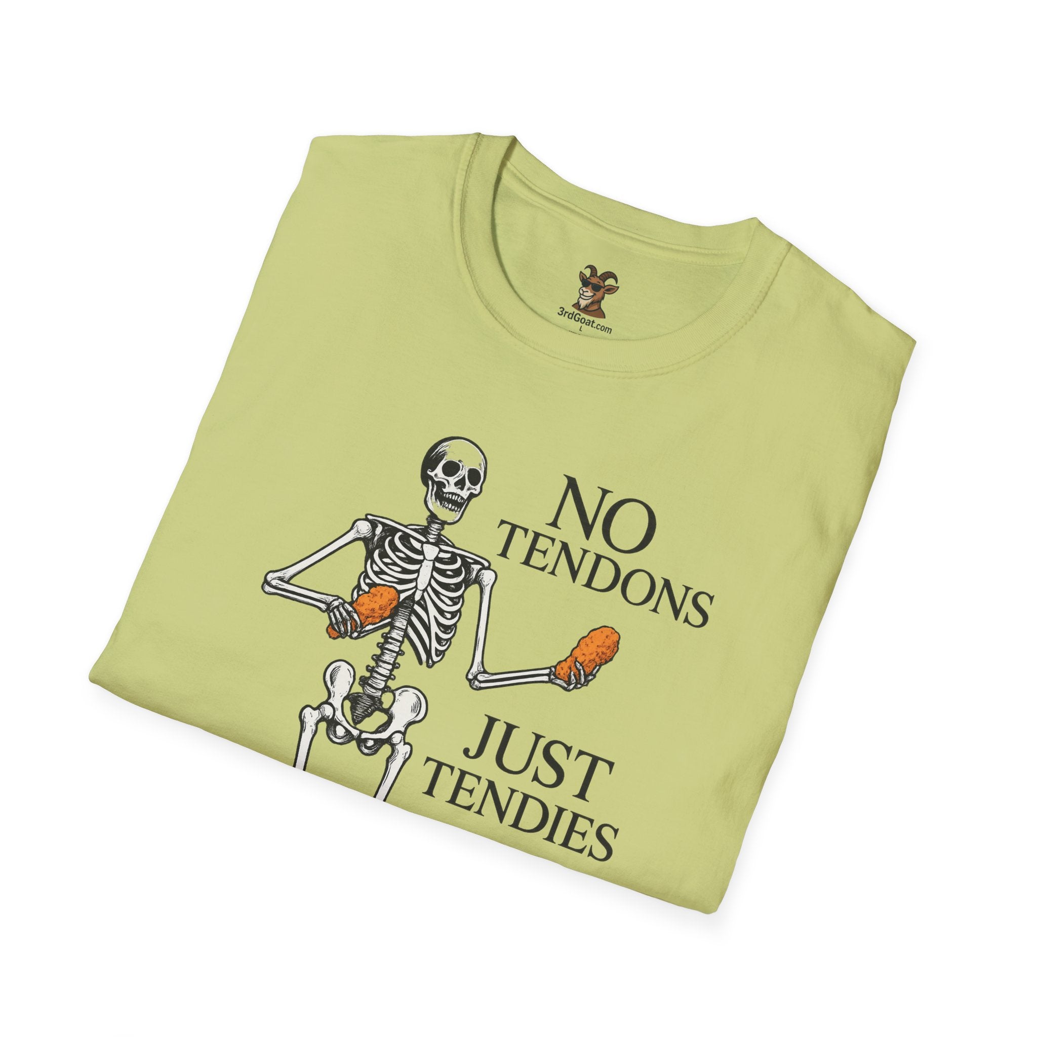 "No Tendons, Just Tendies" T-Shirt | Unisex Softstyle Tee