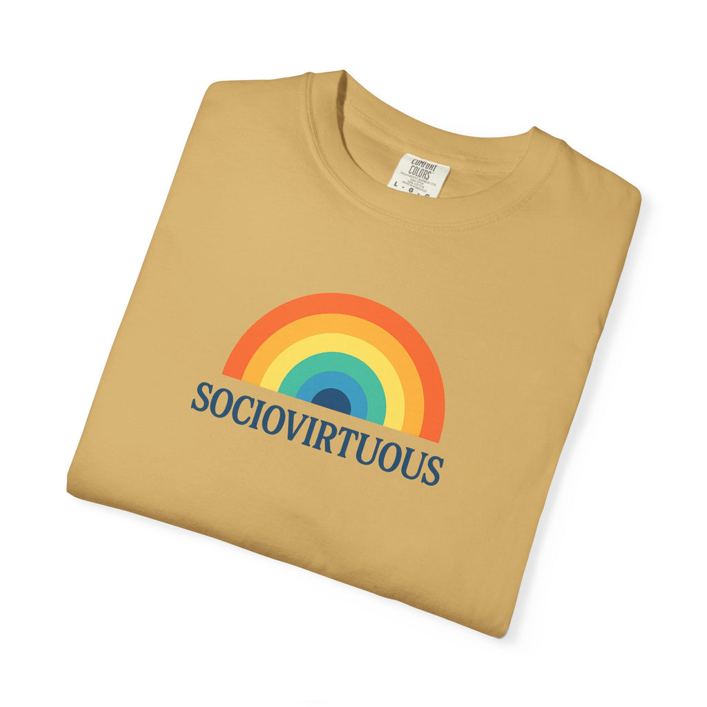 Sociovirtuous Rainbow Comfort Colors T-Shirt