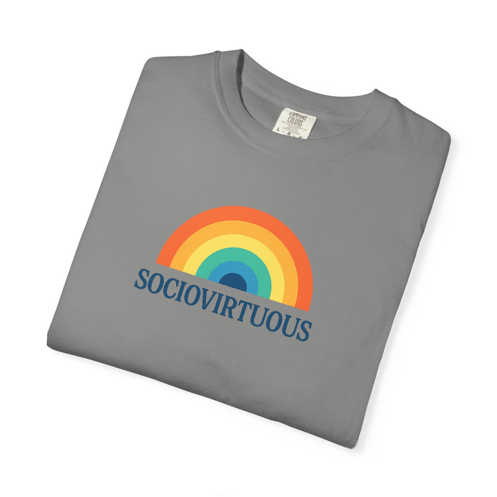 Sociovirtuous Rainbow Comfort Colors T-Shirt