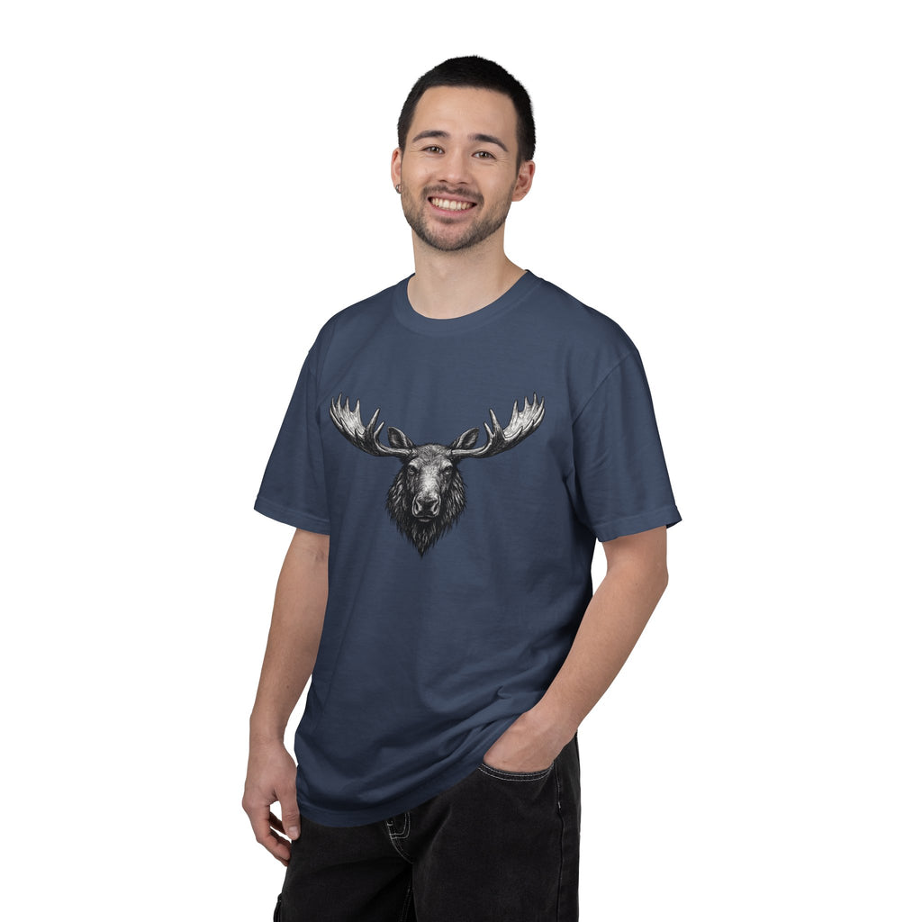 Vintage Moose Tee - Rugged Wildlife