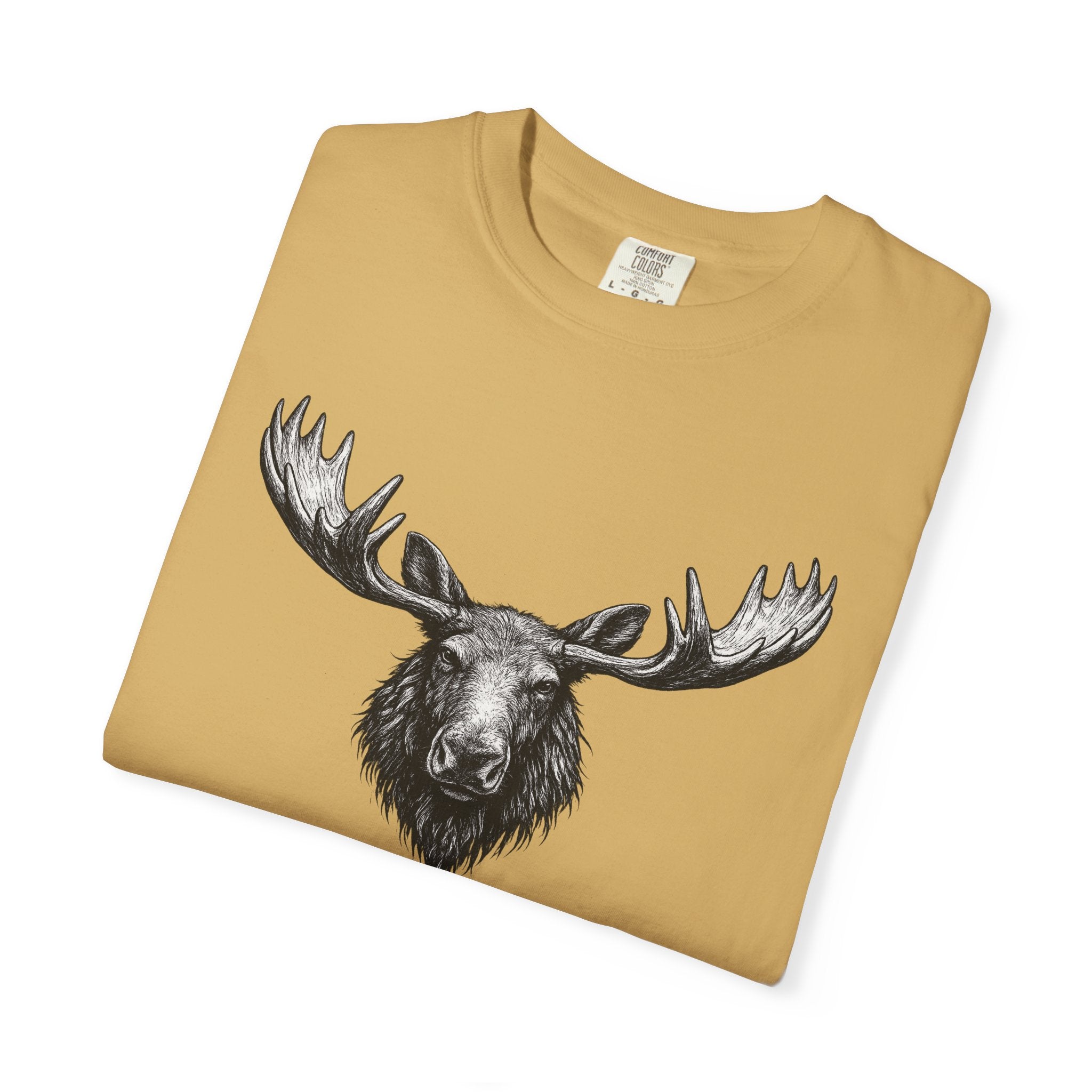 Vintage Moose Tee - Rugged Wildlife