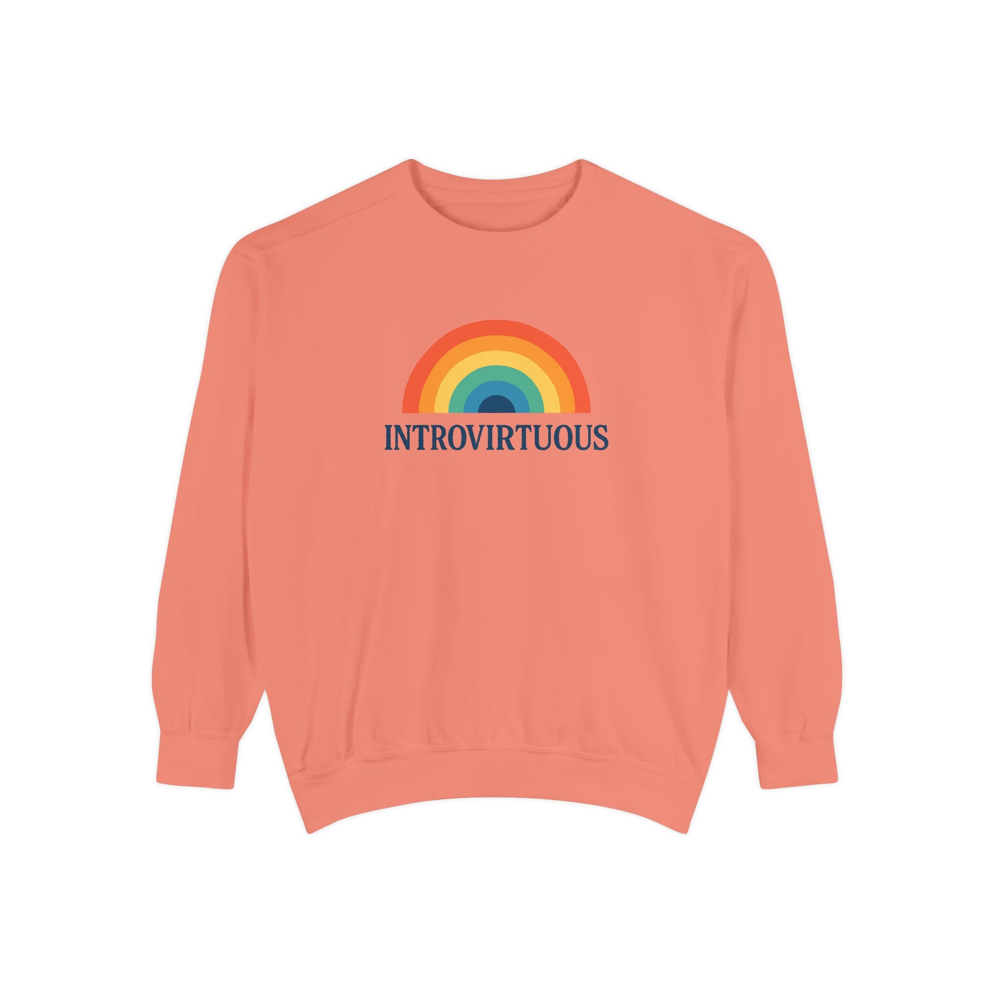 Introvirtuous Rainbow Sweatshirt - Here by duty