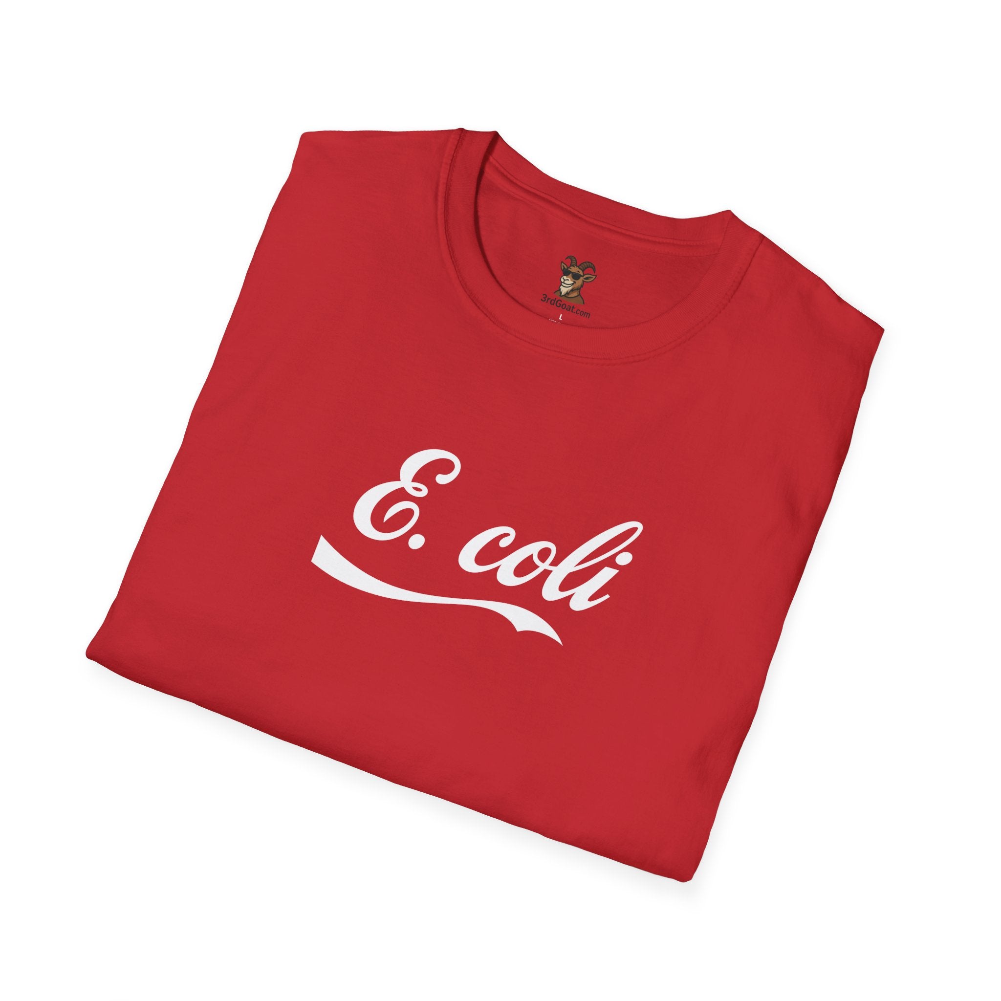 E. coli. Casual Graphic Tee, Cool Unisex T-Shirt for Everyday Wear