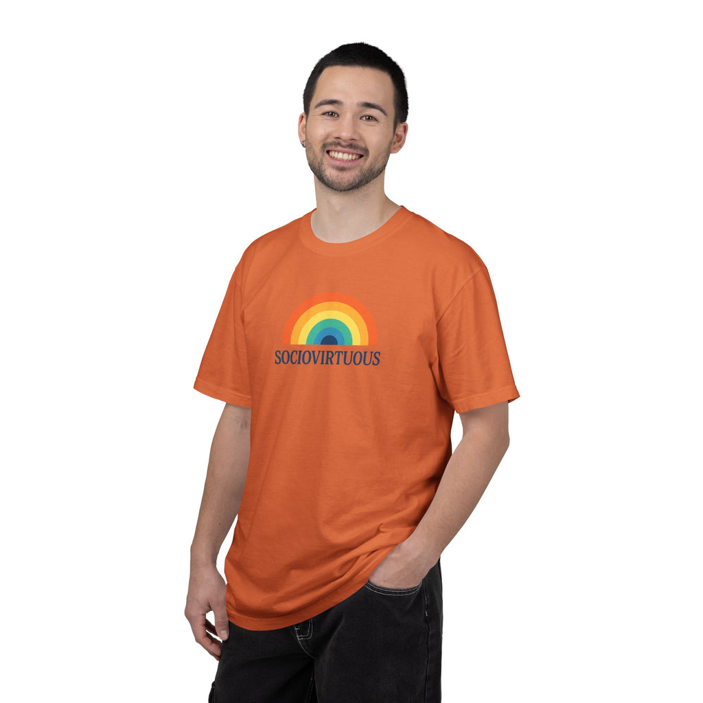 Sociovirtuous Rainbow Comfort Colors T-Shirt