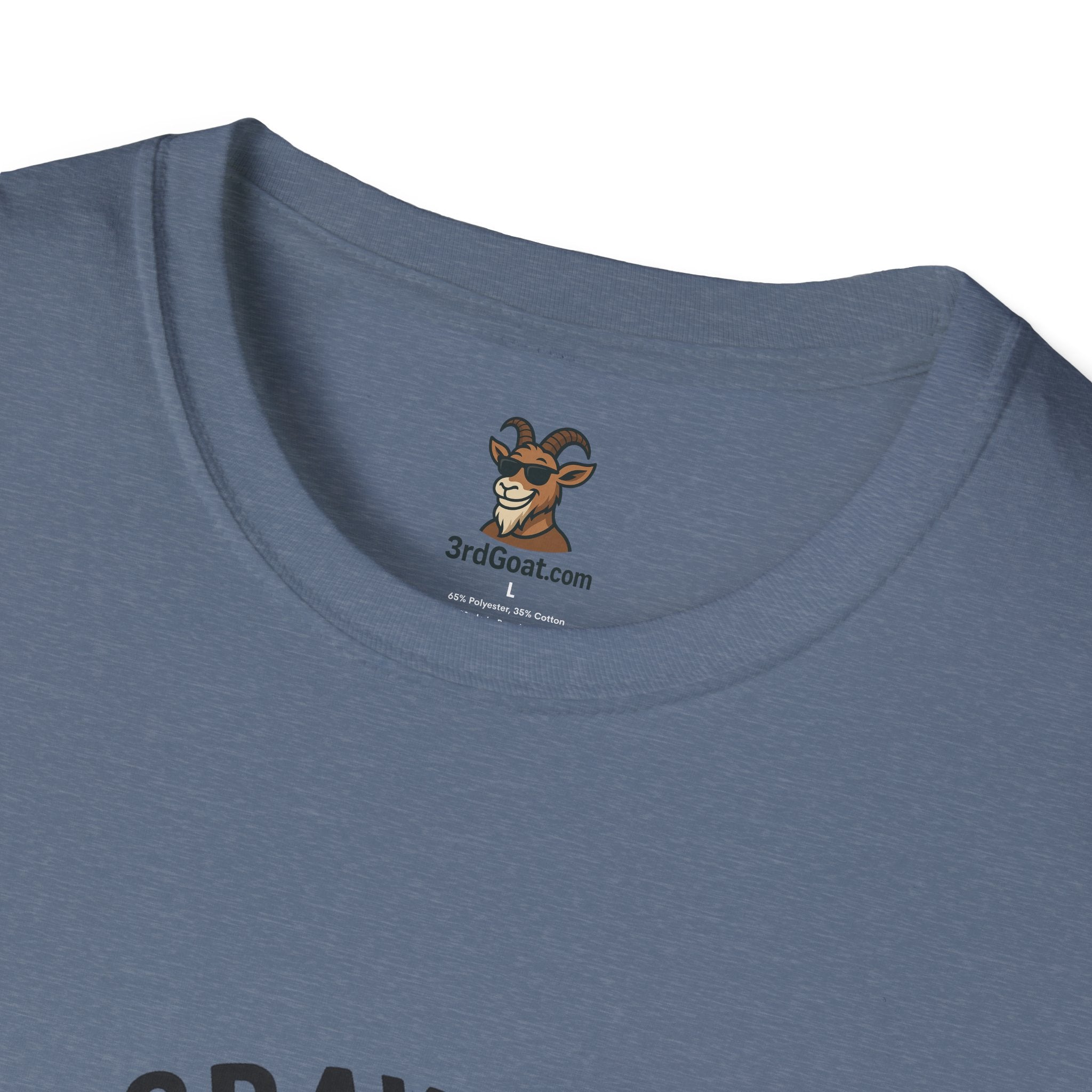60% Gray Matter, Zero Drama Unisex Humor T-Shirt with Brain Design