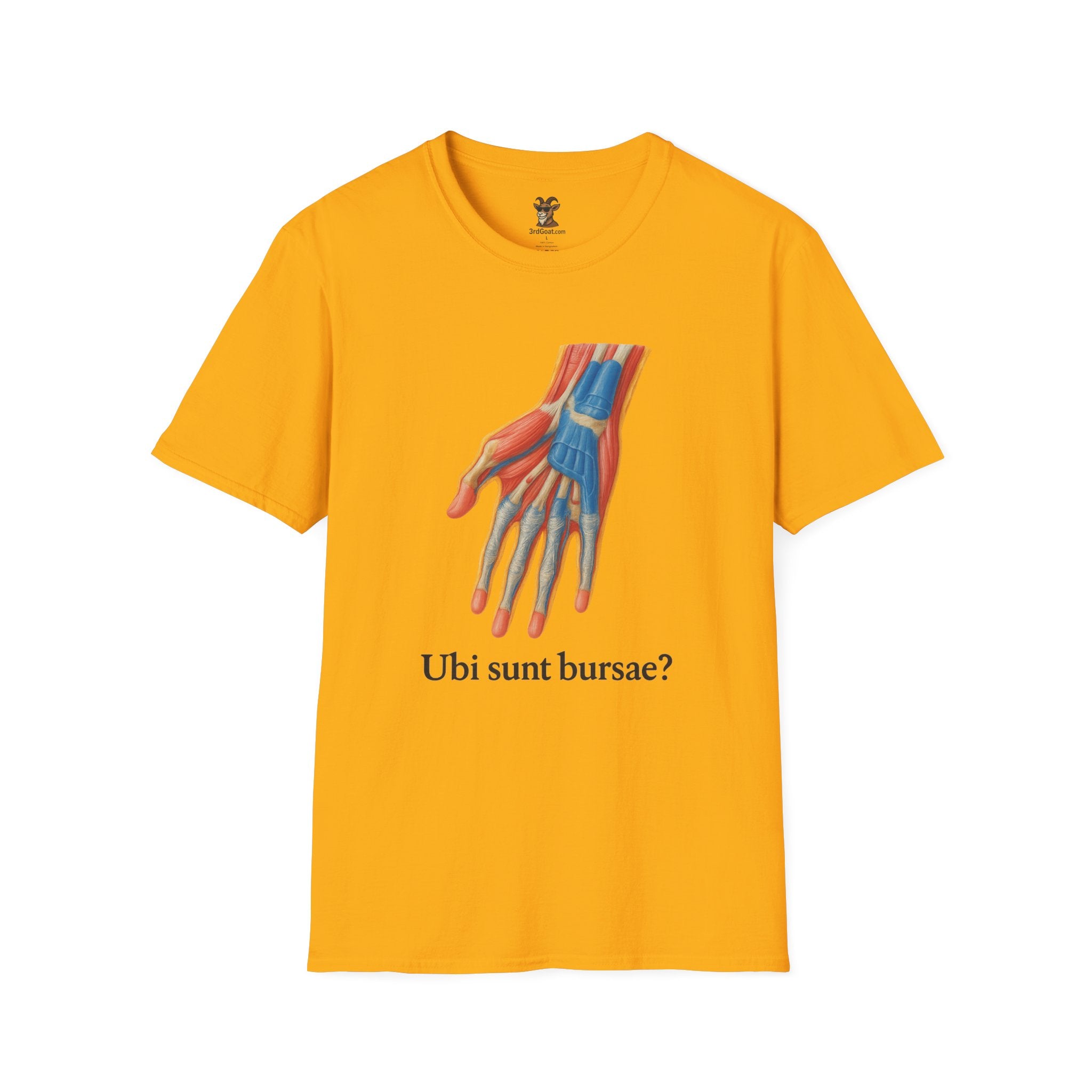 "Where are the bursae?" Soft T-Shirt