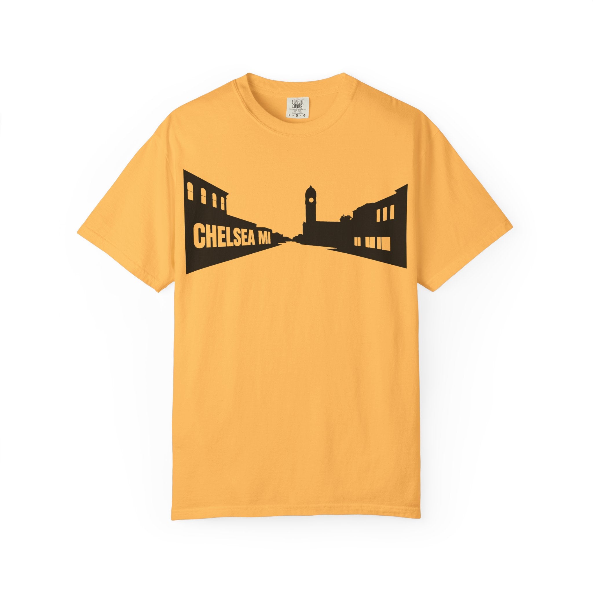 Main Street Chelsea, MI Skyline — Hometown Vibes