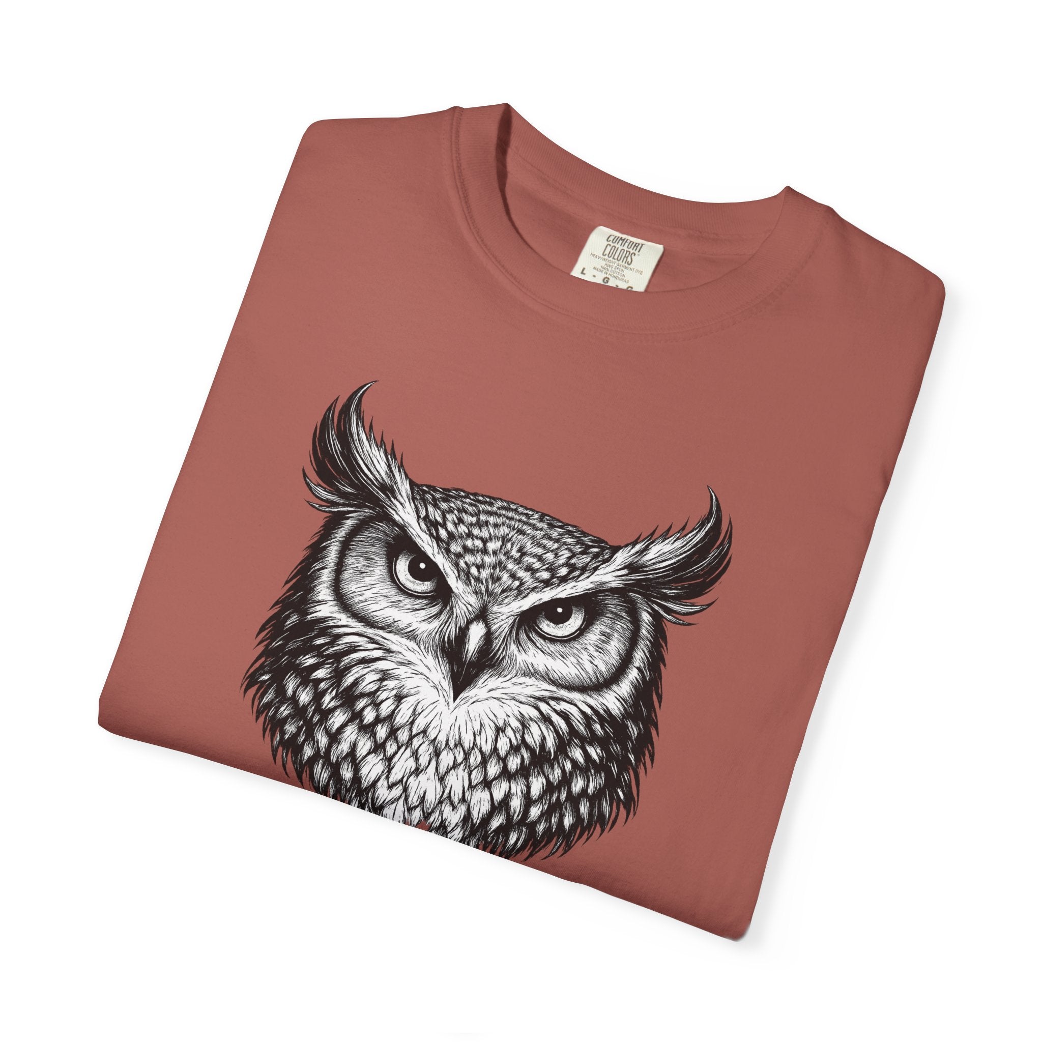 Vintage Owl Tee - Rugged Wildlife