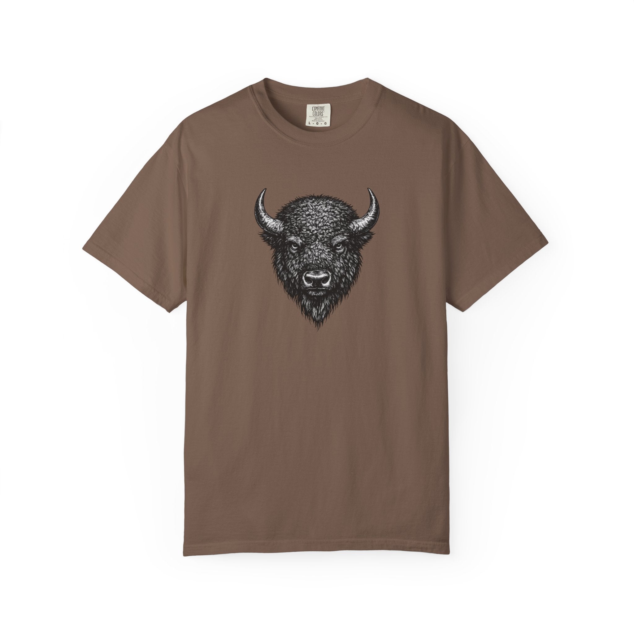 Vintage Bison Tee - Rugged Wildlife