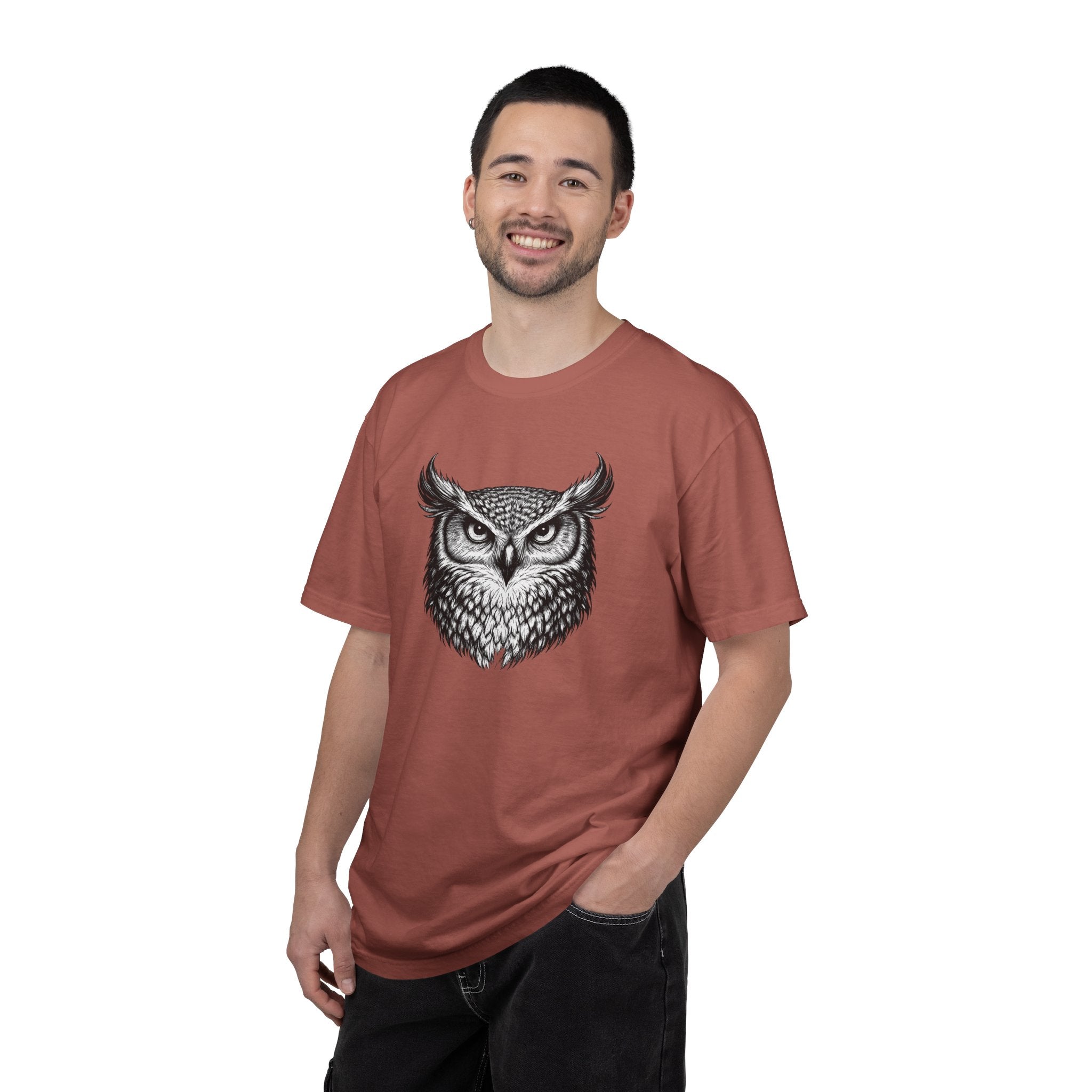 Vintage Owl Tee - Rugged Wildlife