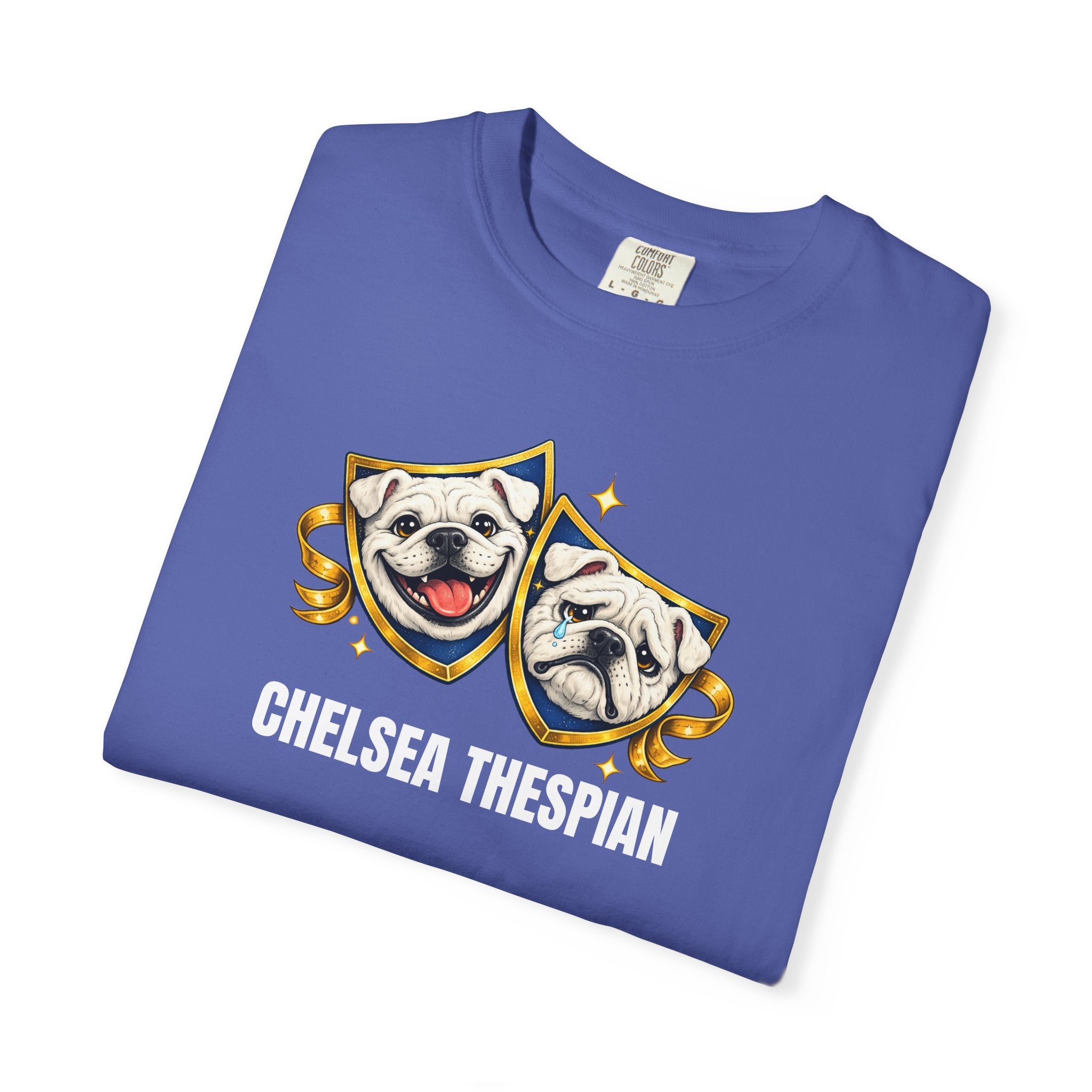 "Chelsea Thespian" Bullsdogs T-Shirt — Funny Voice Projection Tee