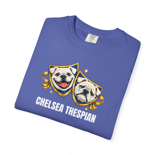 "Chelsea Thespian" Bullsdogs T-Shirt — Funny Voice Projection Tee