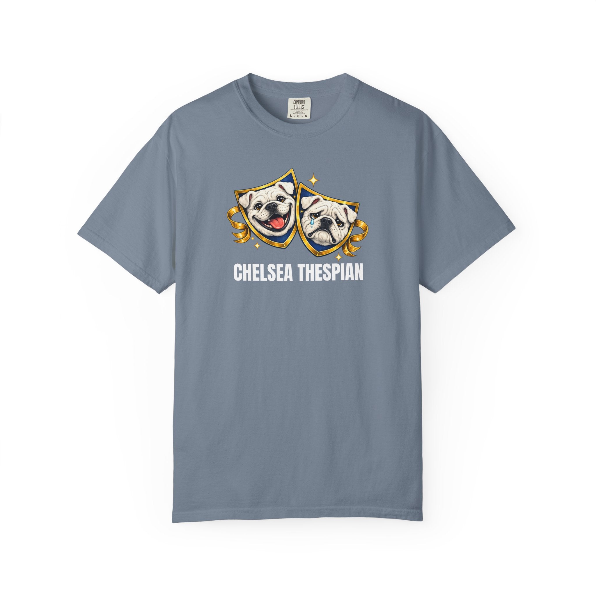 "Chelsea Thespian" Bullsdogs T-Shirt — Funny Voice Projection Tee