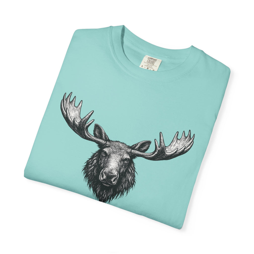 Vintage Moose Tee - Rugged Wildlife