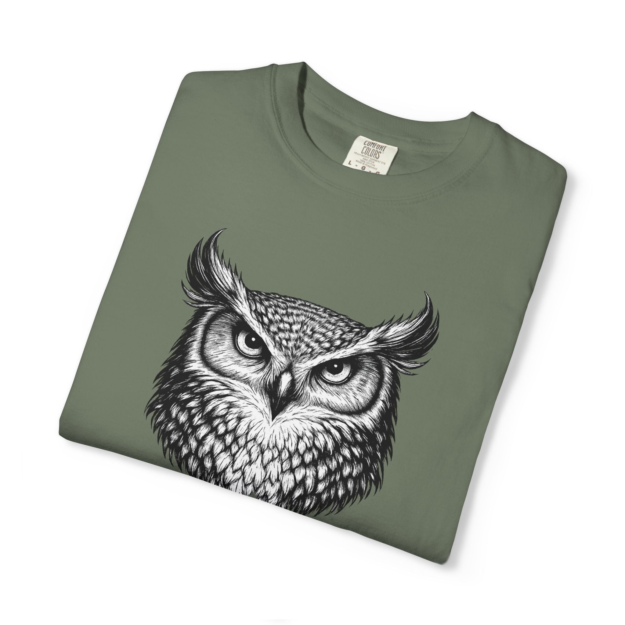 Vintage Owl Tee - Rugged Wildlife