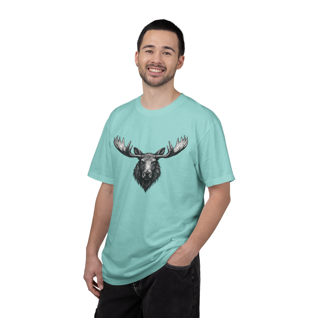 Vintage Moose Tee - Rugged Wildlife