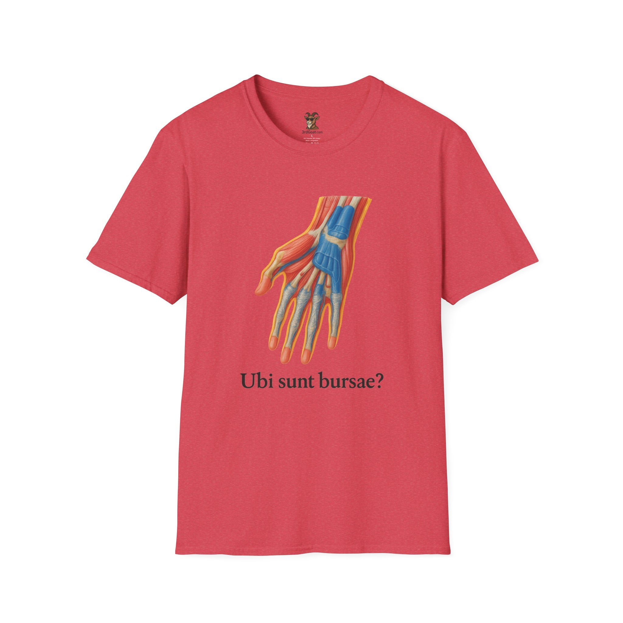"Where are the bursae?" Soft T-Shirt