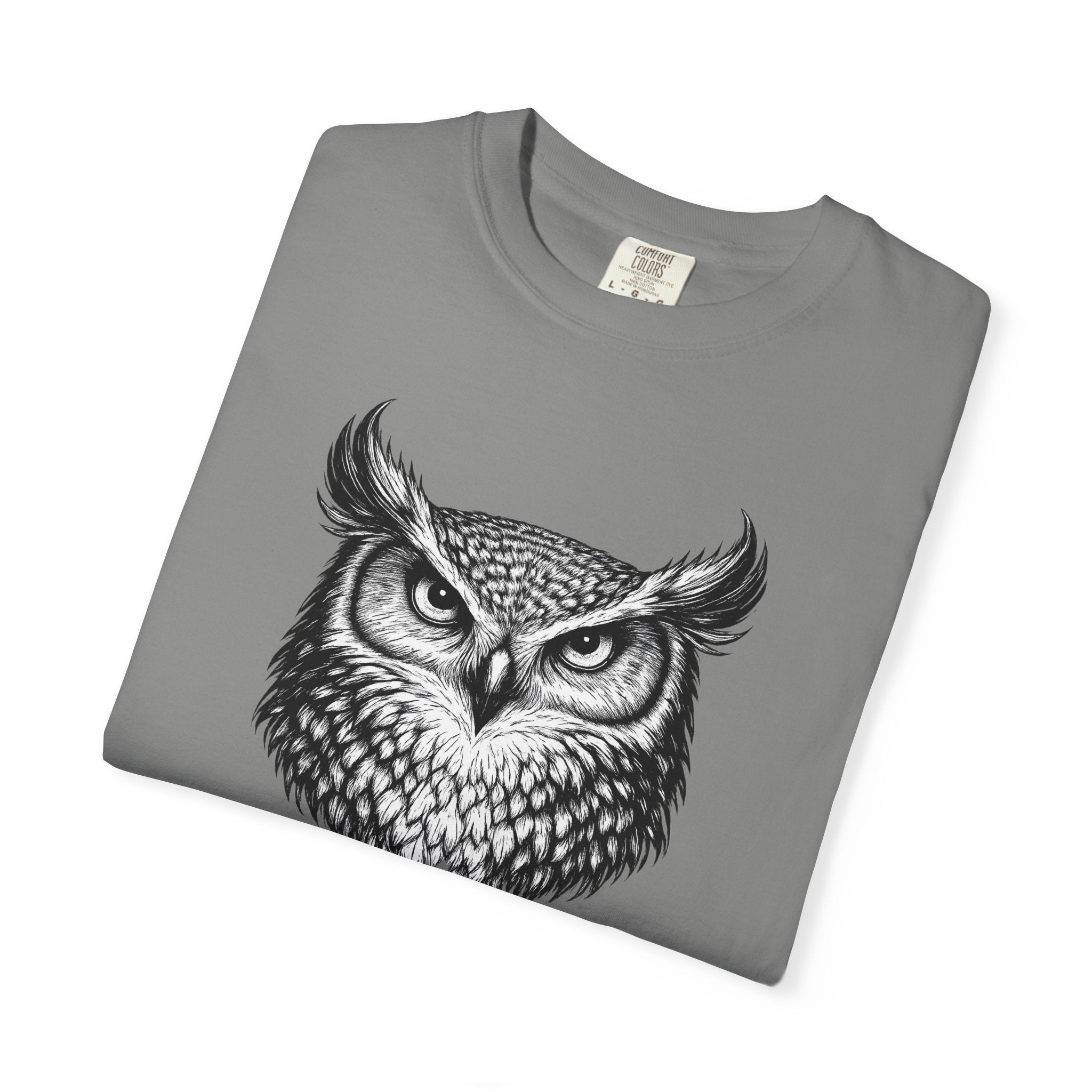Vintage Owl Tee - Rugged Wildlife