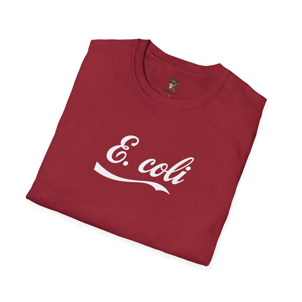 E. coli. Casual Graphic Tee, Cool Unisex T-Shirt for Everyday Wear